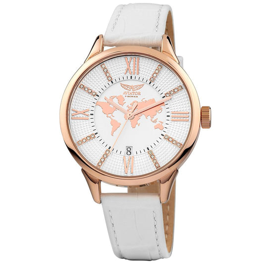 Дамски часовник Aviator Rose Gold