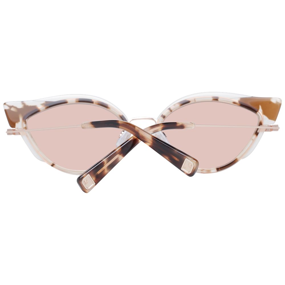 Кафяви дамски слънчеви очила Dsquared²