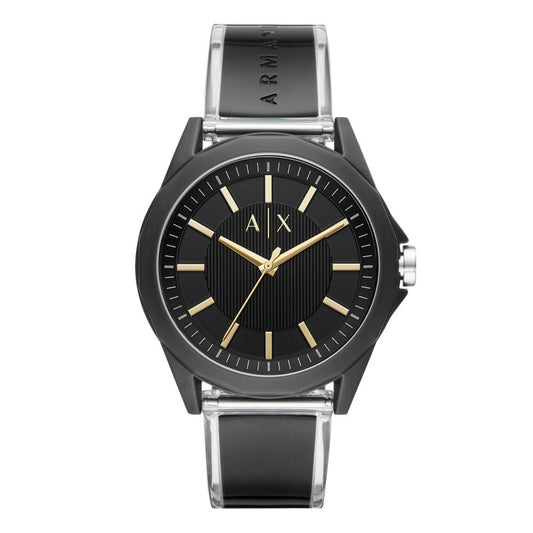 Черен мъжки часовник Armani Exchange