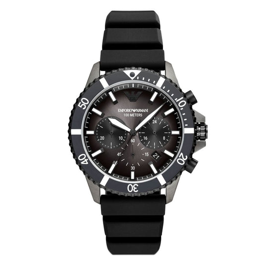 Сив мъжки часовник Emporio Armani