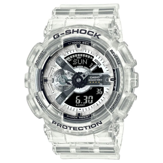 Часовник Casio с бяла смола