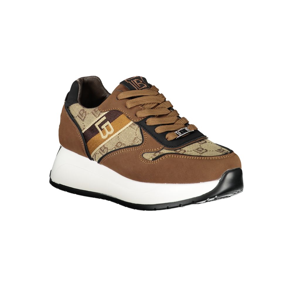 Laura Biagiotti – Brauner Sneaker aus Polyester
