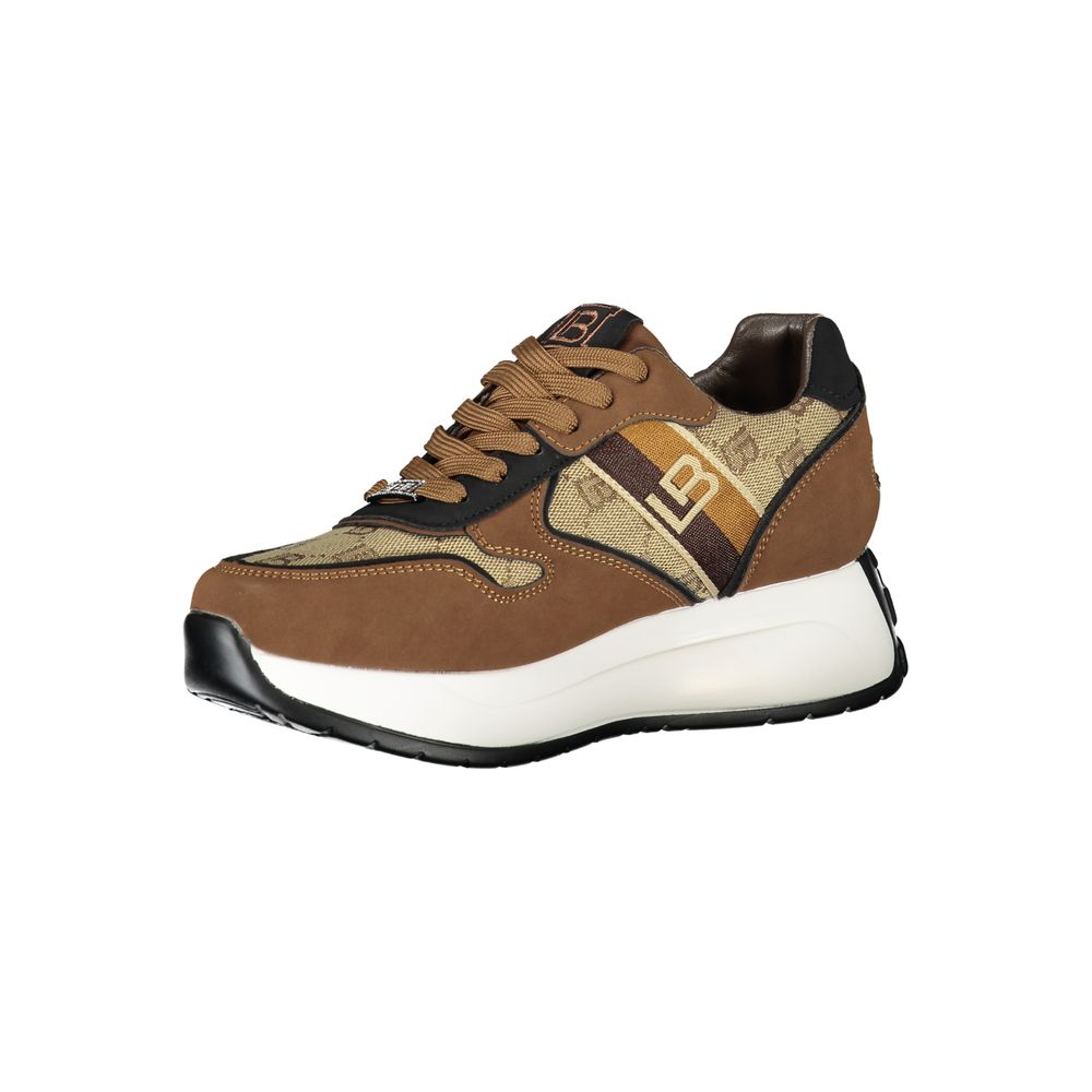 Laura Biagiotti – Brauner Sneaker aus Polyester