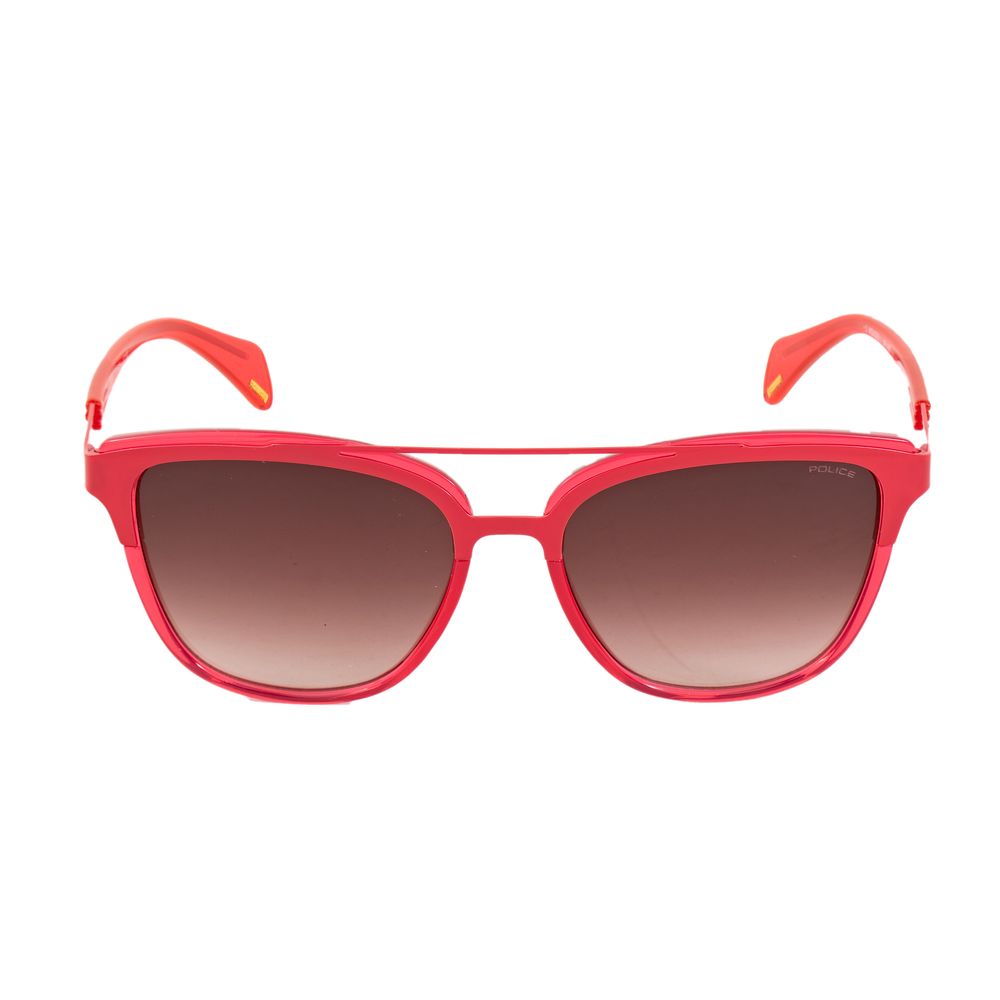 Police – Sonnenbrille aus Metall in Orange