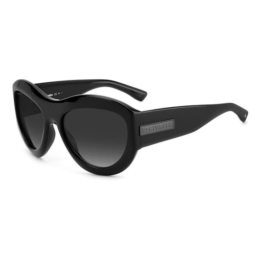 Черни пластмасови слънчеви очила Dsquared²