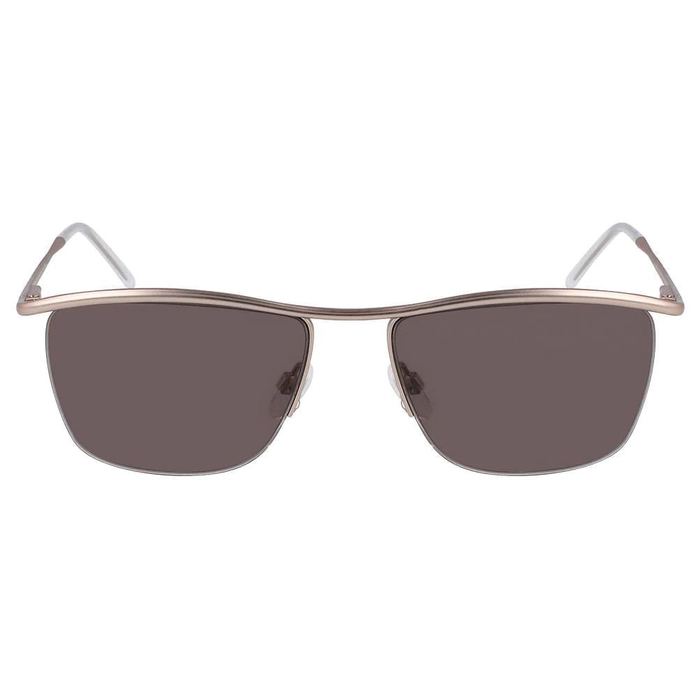 DKNY – Sonnenbrille aus roségoldfarbenem Metall