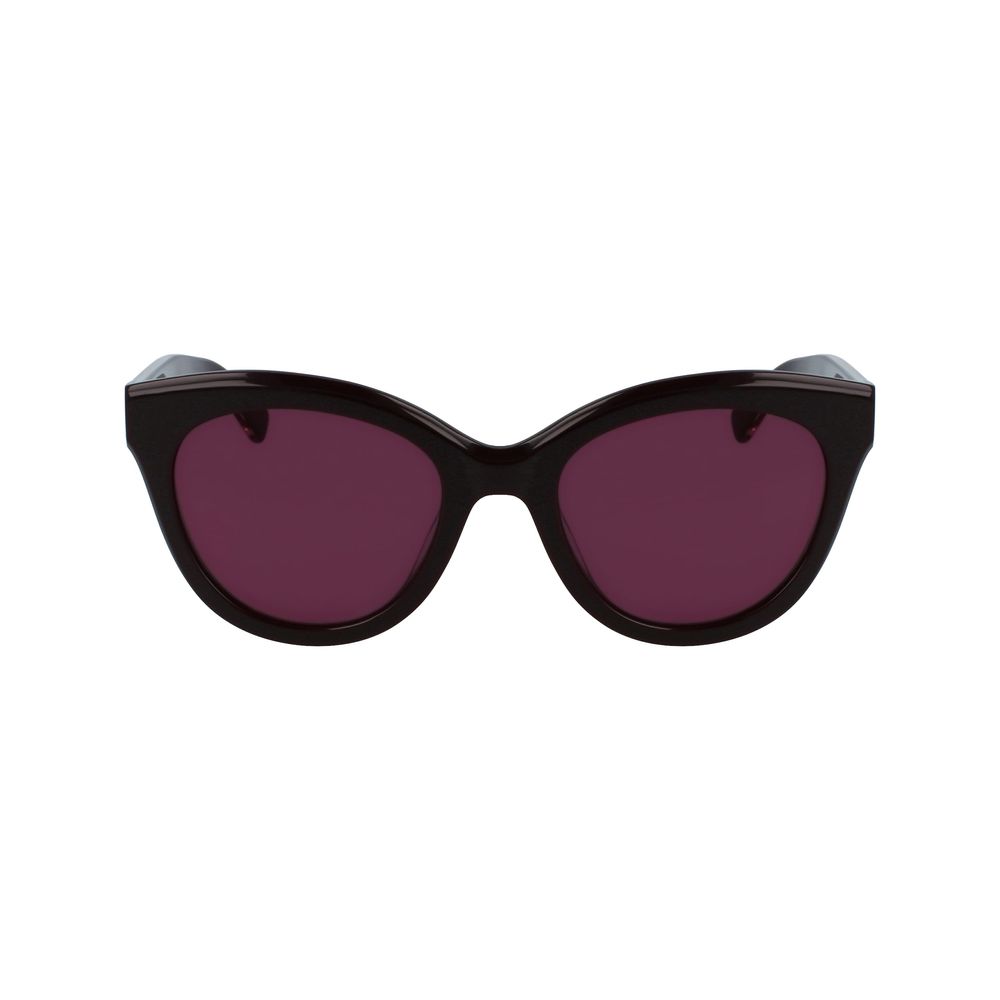 Longchamp – Lilafarbene Sonnenbrille aus Acetat