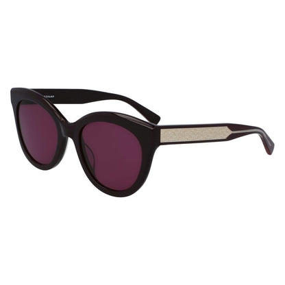 Longchamp – Lilafarbene Sonnenbrille aus Acetat