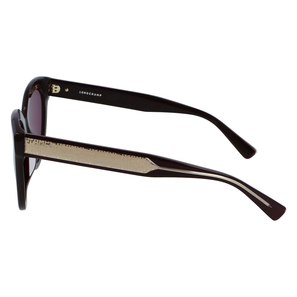 Longchamp – Lilafarbene Sonnenbrille aus Acetat