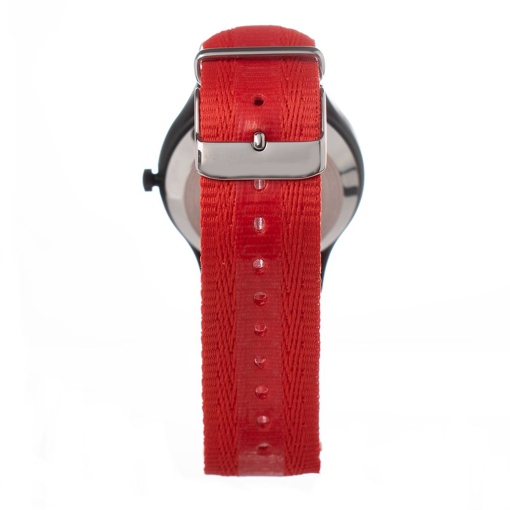 Timex-Armbanduhr aus rotem Nylon