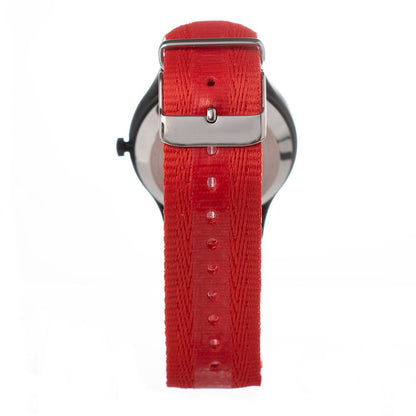 Timex-Armbanduhr aus rotem Nylon