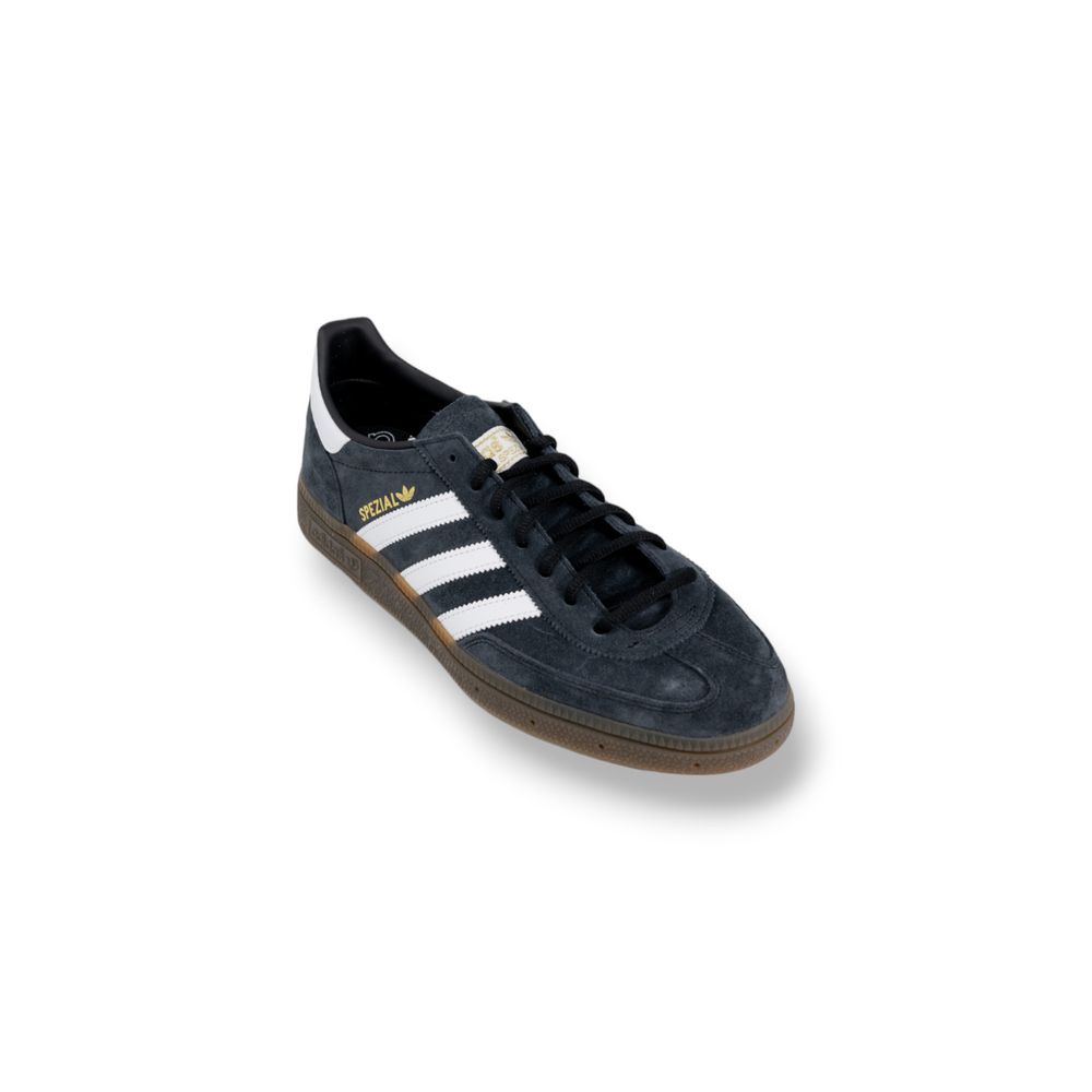 Черни велурени кожени маратонки Adidas