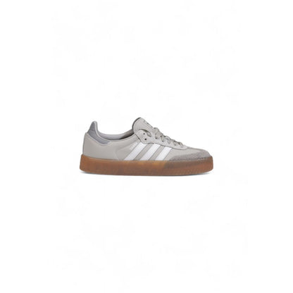Adidas – Graue Wildleder-Sneaker
