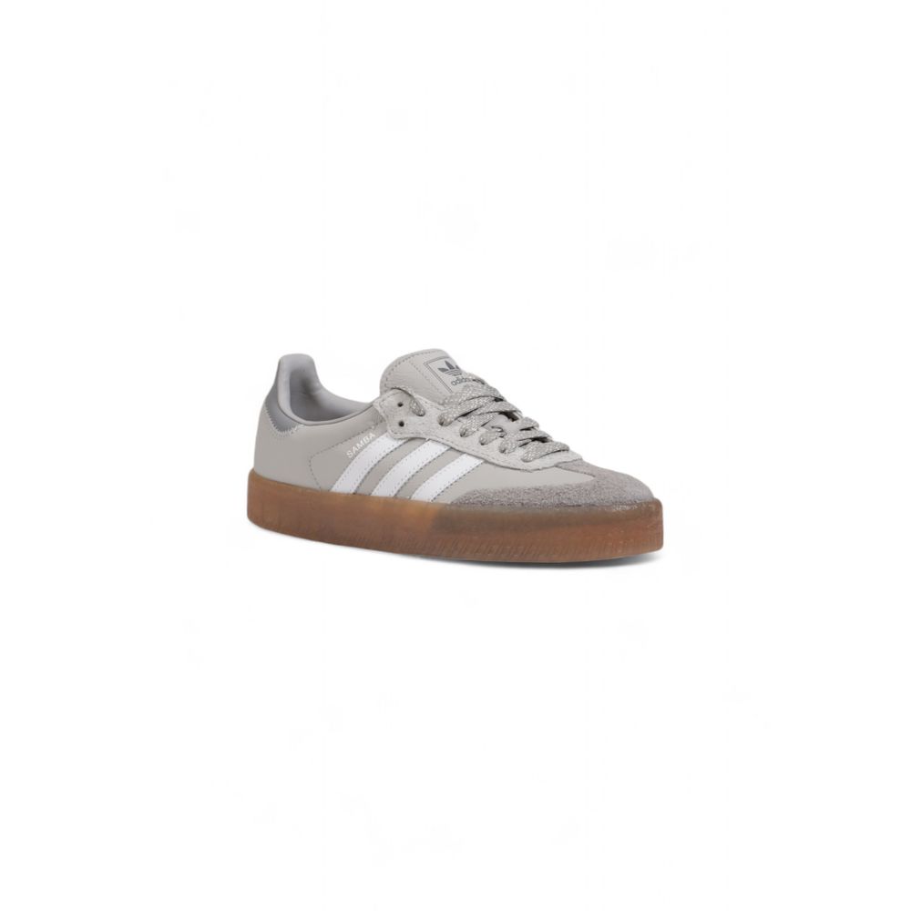 Adidas – Graue Wildleder-Sneaker
