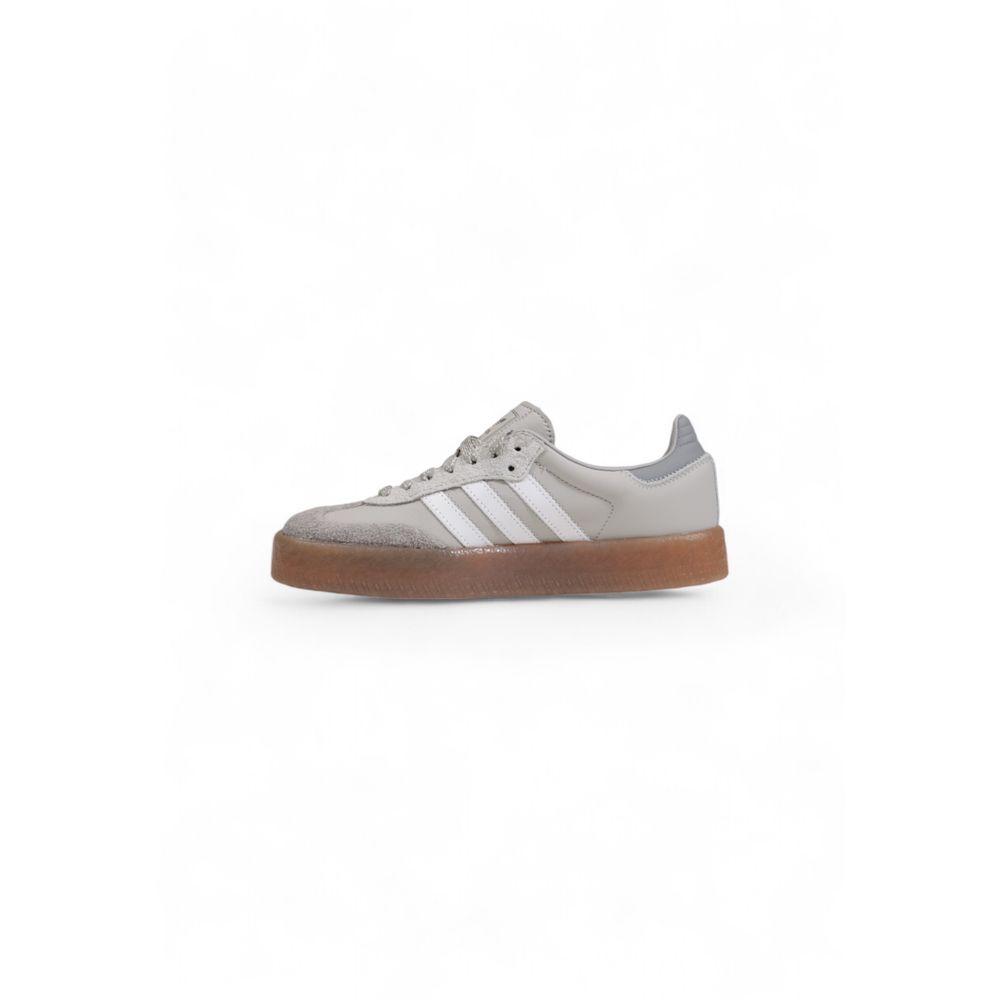 Adidas – Graue Wildleder-Sneaker