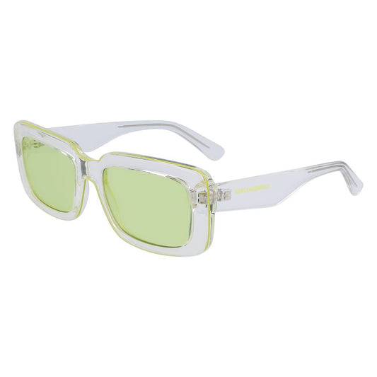 Karl Lagerfeld – Sonnenbrille mit transparentem Spritzguss