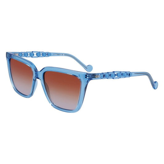 Liu Jo – Sonnenbrille mit Spritzguss-Optik in Blau