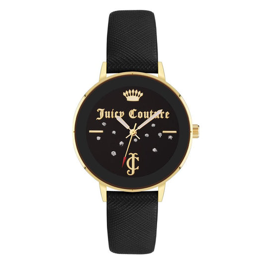 Черен полиприел часовник Juicy Couture