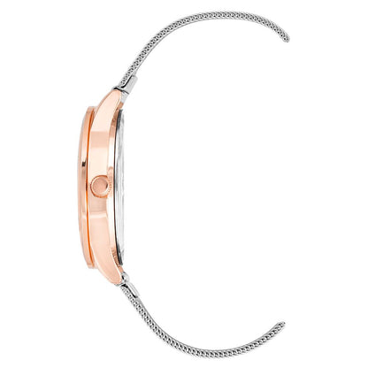 Juicy Couture Сребърен часовник от неръждаема стомана
