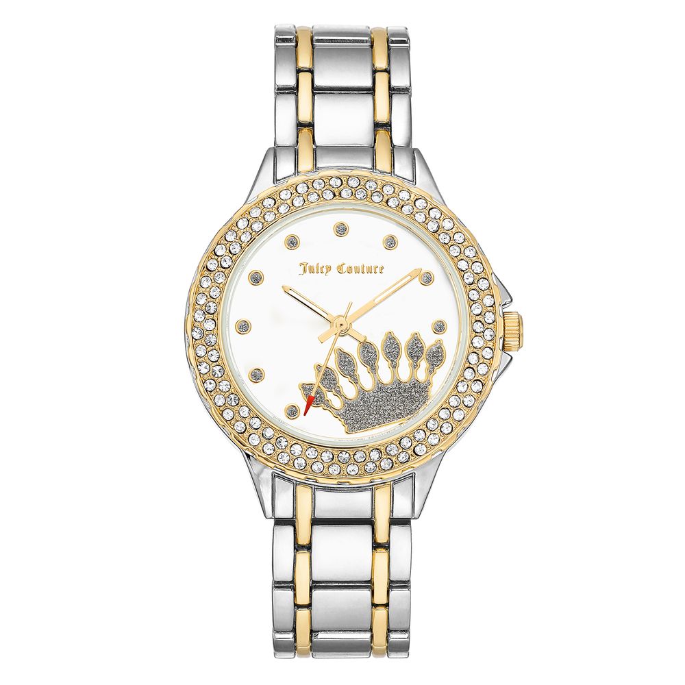 Сребърен метален часовник Juicy Couture