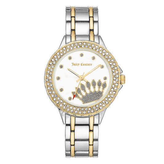 Сребърен метален часовник Juicy Couture