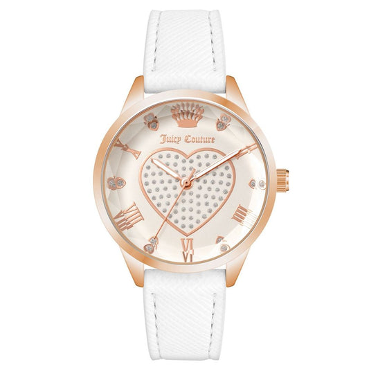 Бял часовник Juicy Couture Polipriel