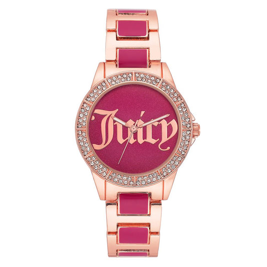 Многоцветен метален часовник Juicy Couture