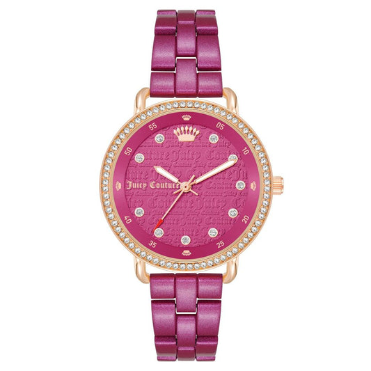 Многоцветен метален часовник Juicy Couture