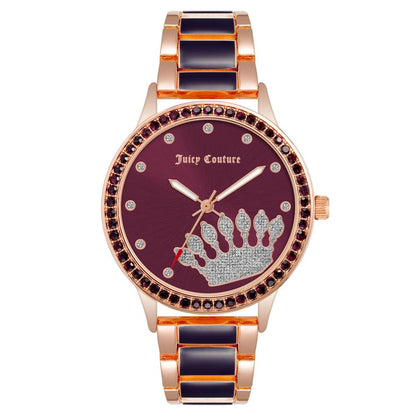 Многоцветен метален часовник Juicy Couture