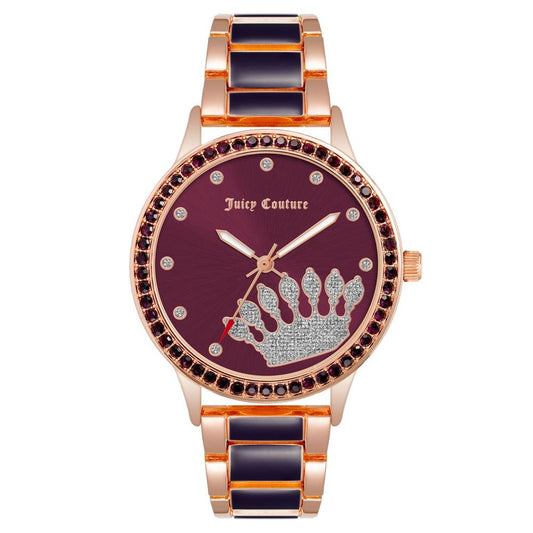 Многоцветен метален часовник Juicy Couture