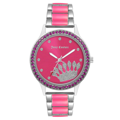 Многоцветен метален часовник Juicy Couture