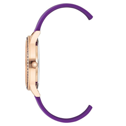 Лилав силиконов часовник Juicy Couture
