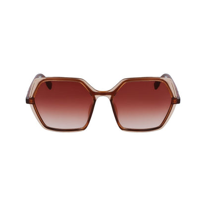 Слънчеви очила Karl Lagerfeld Brown Injected