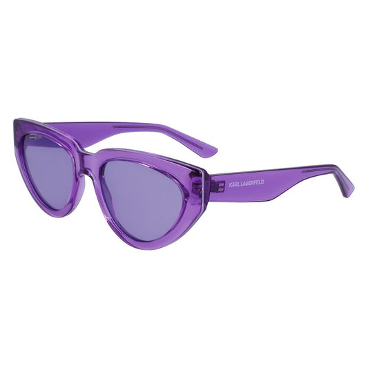 Слънчеви очила Karl Lagerfeld Purple Injected