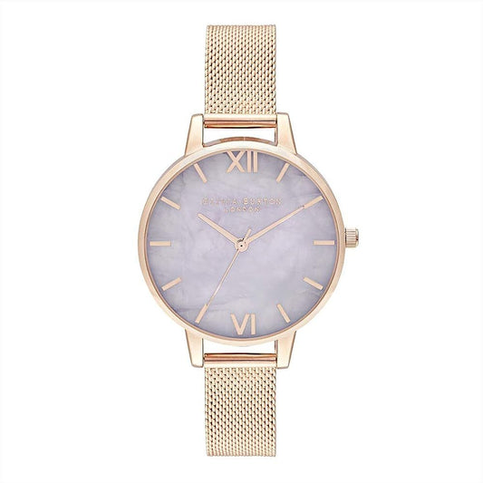 Златен стоманен часовник Olivia Burton