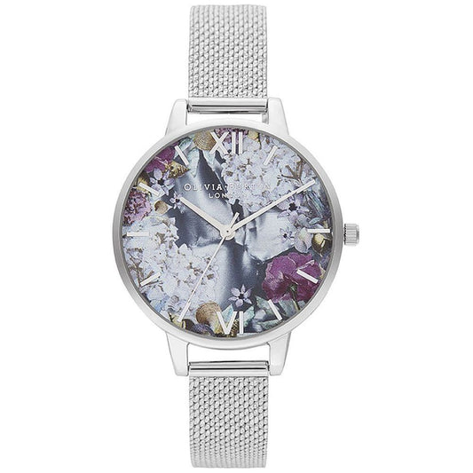Сребърен часовник Olivia Burton от неръждаема стомана