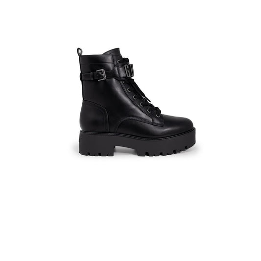 Черен полиетиленов ботуш Guess
