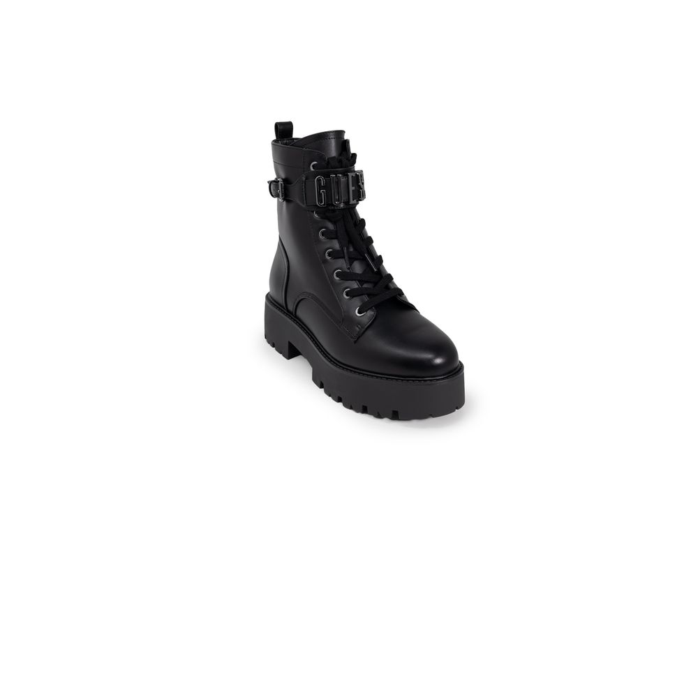 Черен полиетиленов ботуш Guess