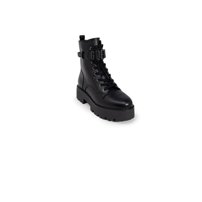 Черен полиетиленов ботуш Guess