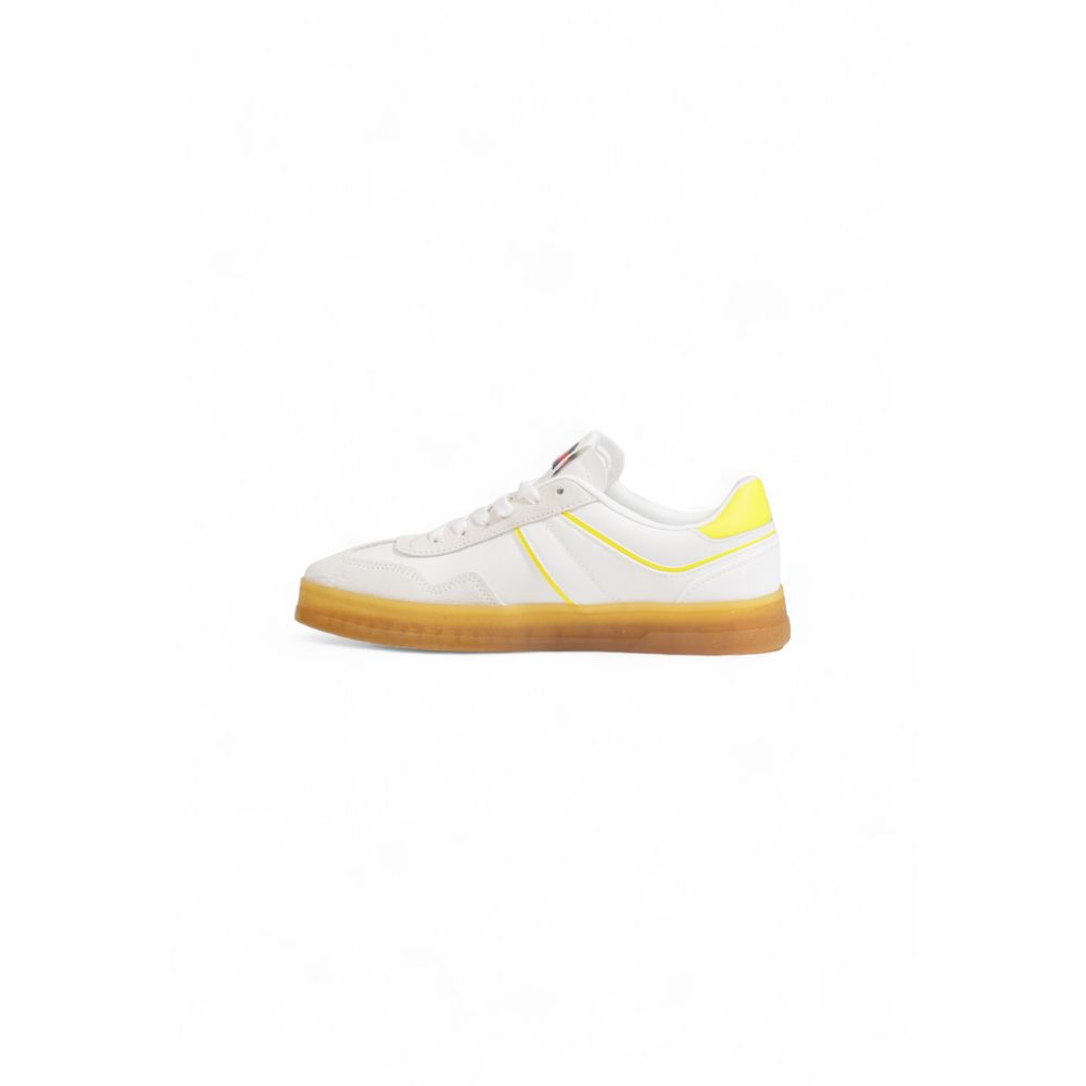 Tommy Hilfiger Yellow Suede Leather Sneaker