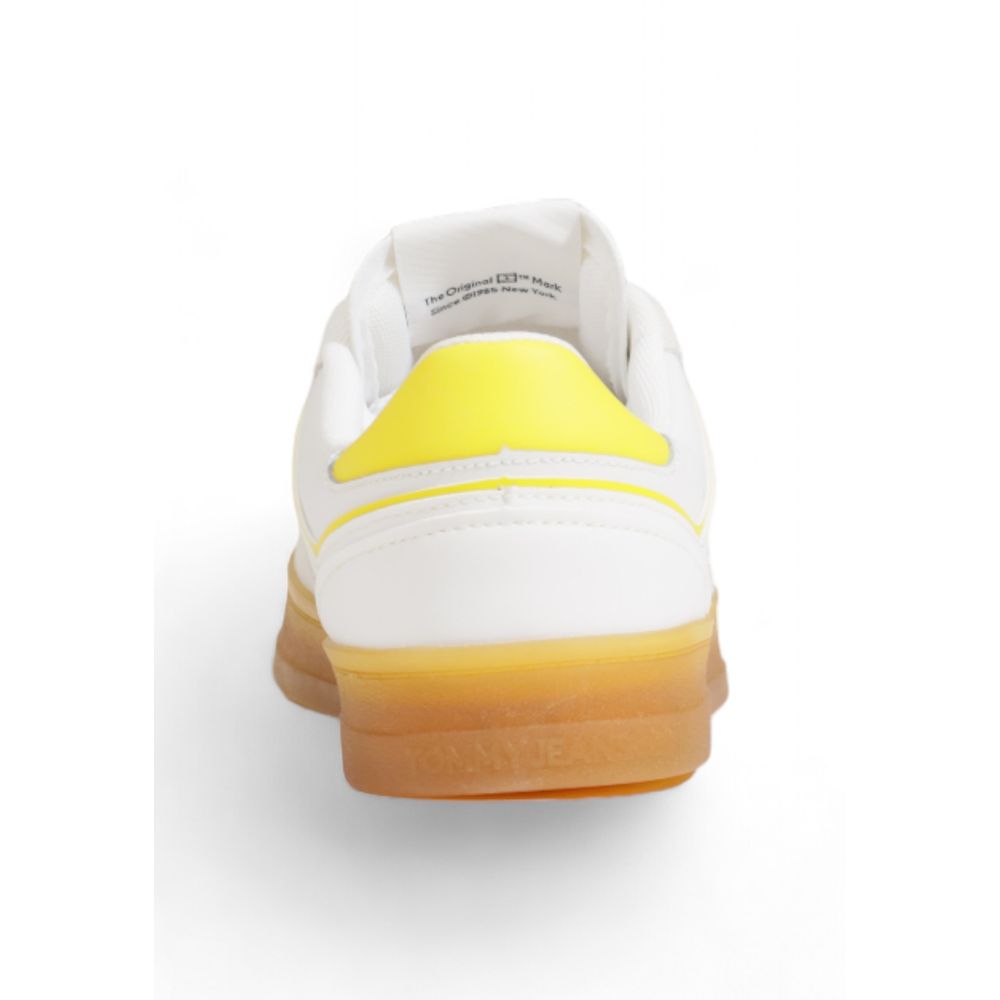 Tommy Hilfiger Yellow Suede Leather Sneaker