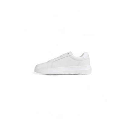 Weiße Ledersneaker von Calvin Klein Jeans