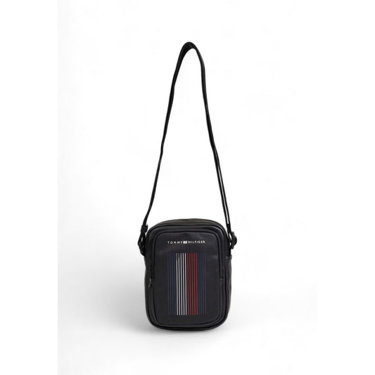 Черна полиетиленова чанта Tommy Hilfiger