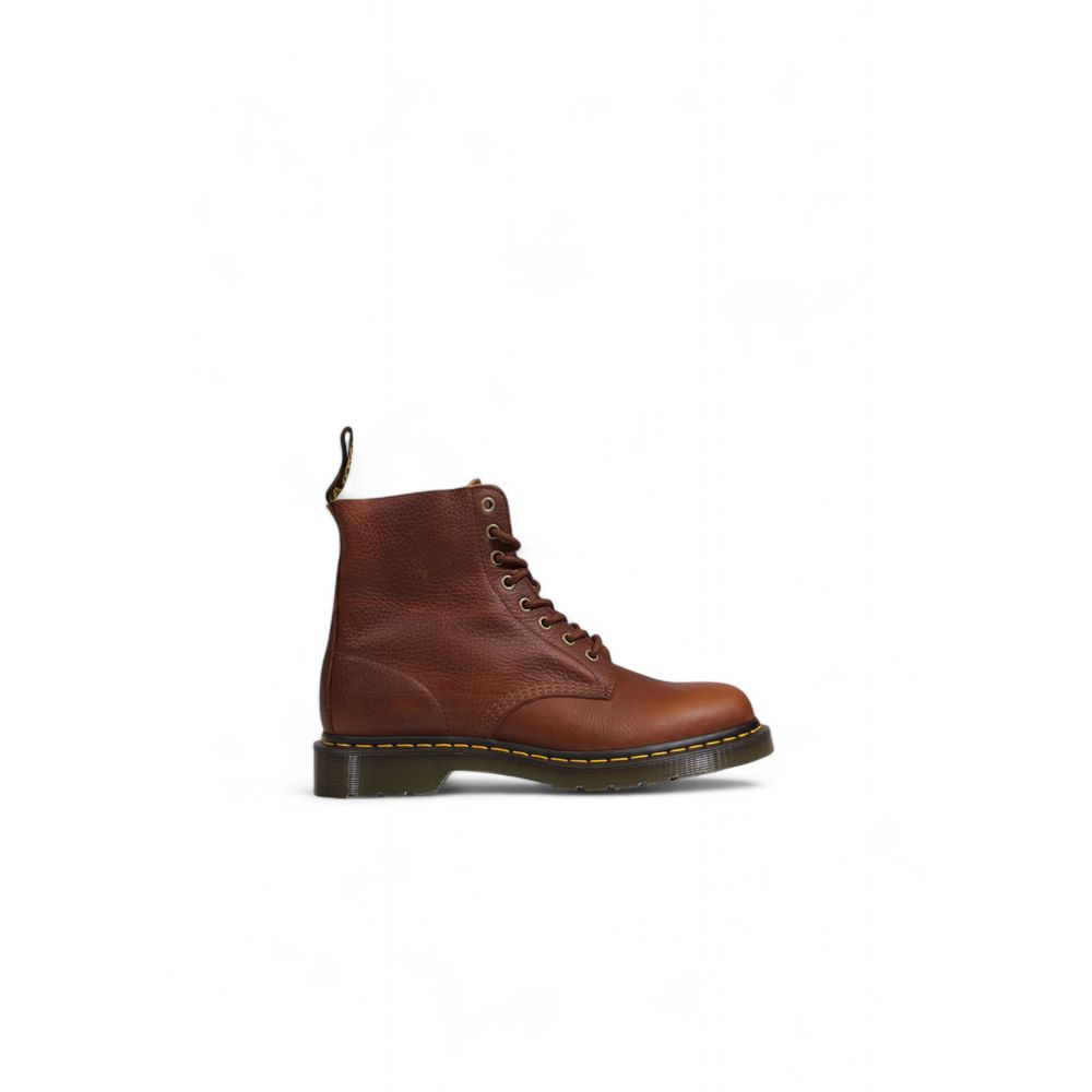 Кафяви кожени ботуши Dr. Martens