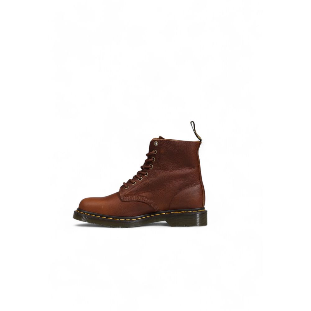 Кафяви кожени ботуши Dr. Martens