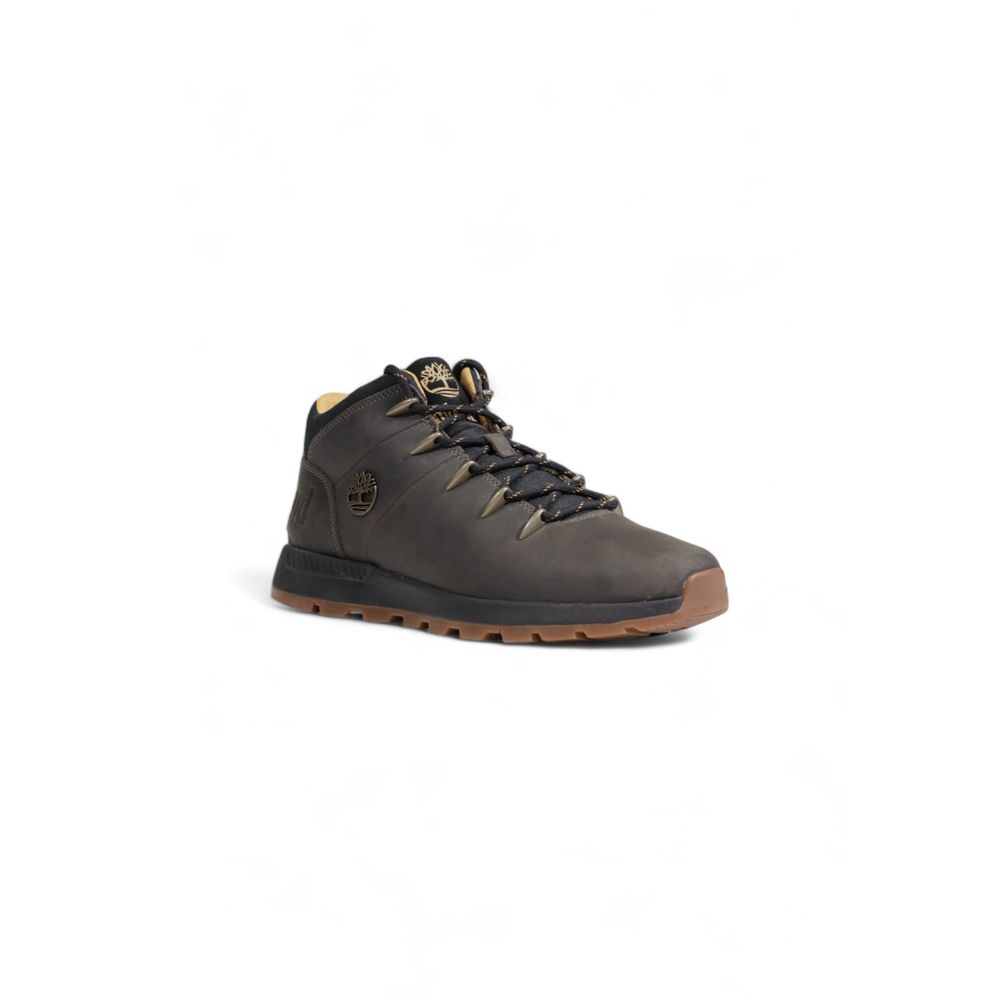 Сиви маратонки от рециклирана кожа Timberland