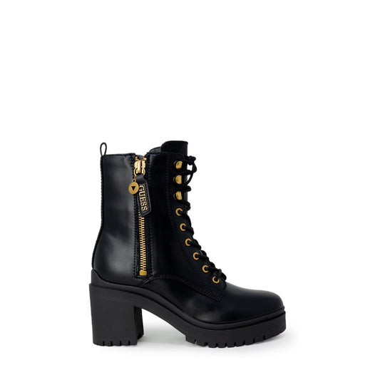 Черен полиетиленов ботуш Guess
