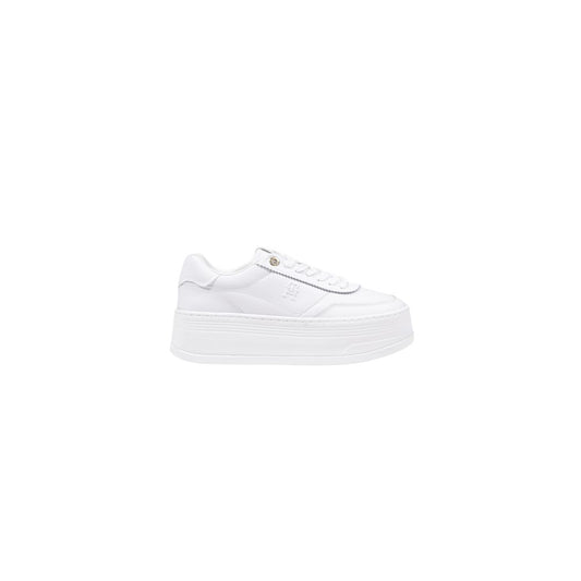 Tommy Hilfiger – Weiße Leder-Sneaker