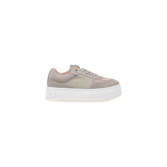 Calvin Klein Jeans – Sneaker aus recycelter Baumwolle, Grau