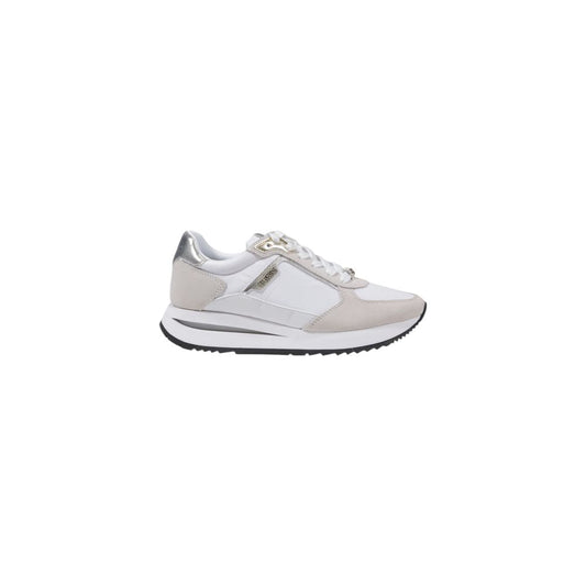 Guess – Silberner Polyester-Sneaker